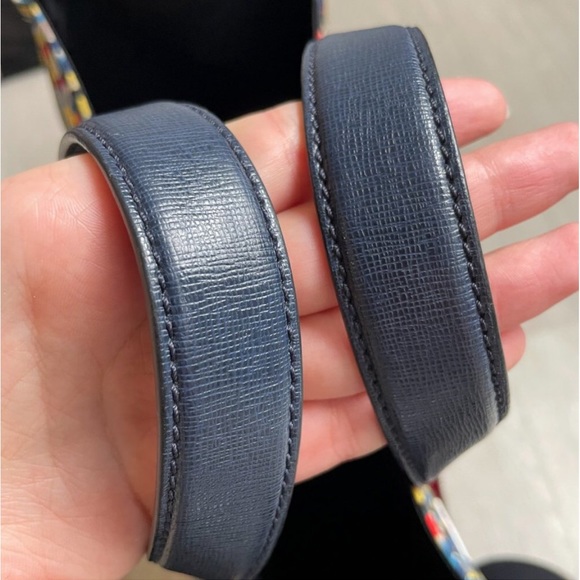 FENDI Monster Shopper Tote Confetti Print Nylon 2016  Preowned Style:7VA367-5WH - Picture 13 of 13